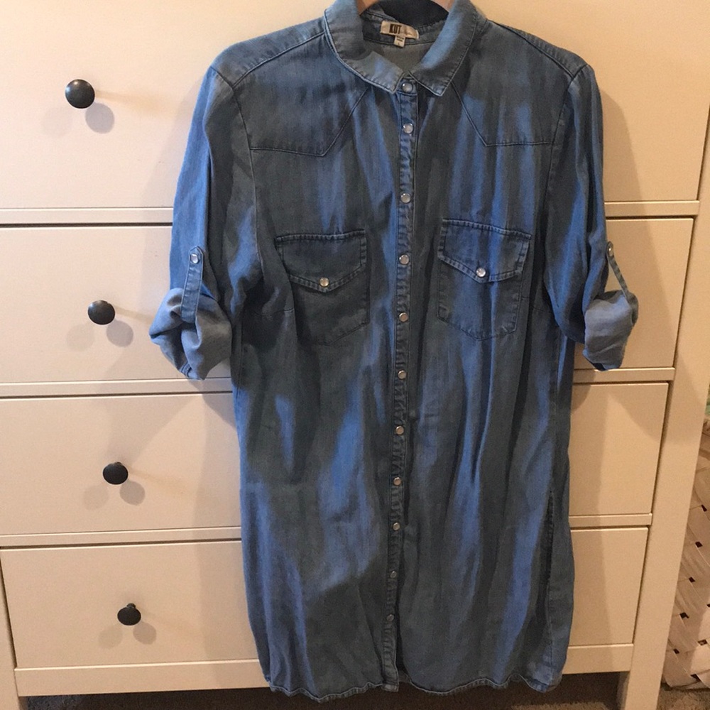 Adorable denim dress